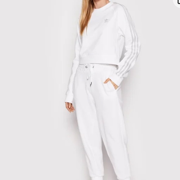 adidas Originals ADICOLOR CLASSICS HIGH SHINE CREW SWEATSHIRT - Picture 5 of 14